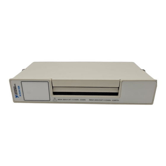 National Instruments SCXI-1328 Installation Manual