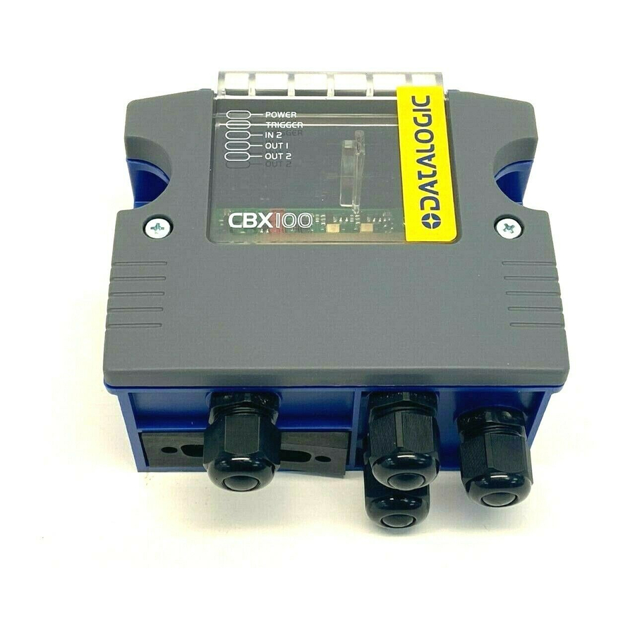 Datalogic Connection Box CBX100 Installation Manual