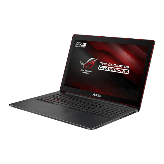 Asus UX501J E-Manual