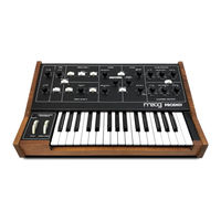 Moog Prodigy 336A Technical Service Information