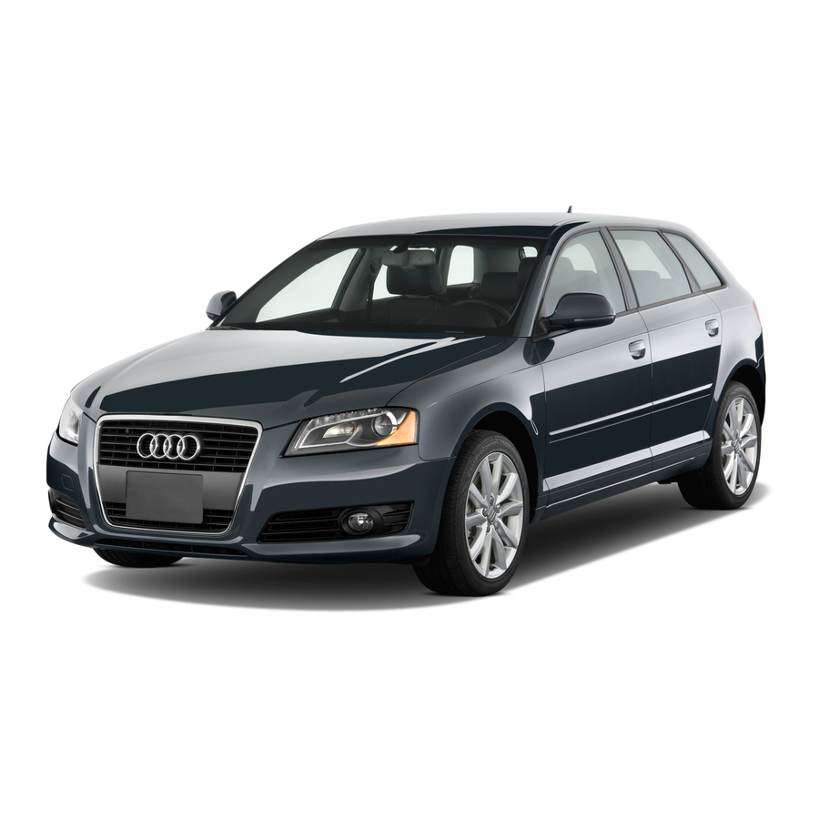 Audi SPORTBACK A3 Pricing And Specification Manual