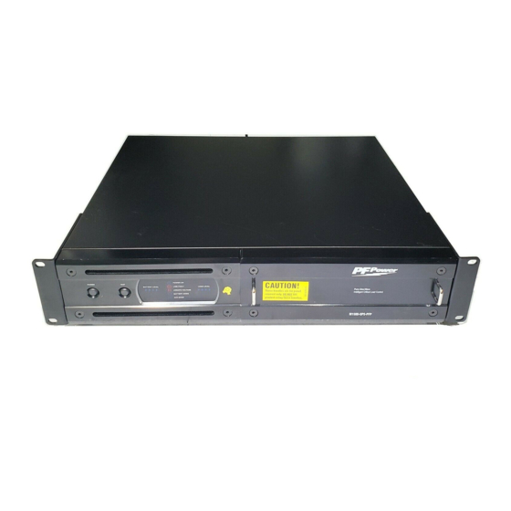 Panamax M1500-UPS Owner's Manual