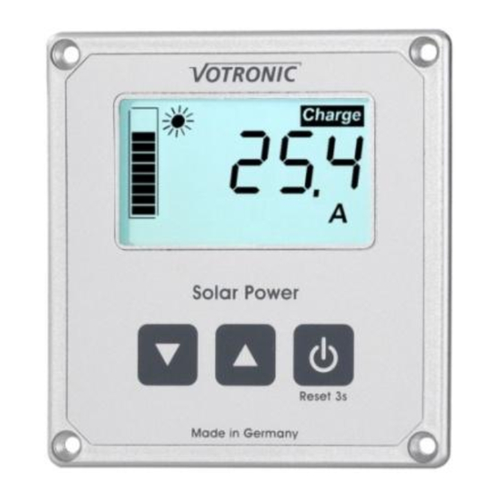Votronic S1250 Installation And Operating Manual