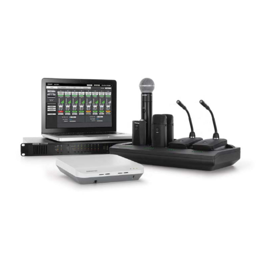 Shure Microflex MXWAPT4 User Manual
