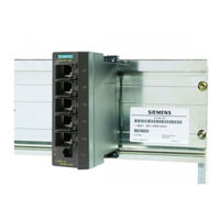 Siemens SCALANCE X005TS Operating Instructions Manual