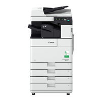 Canon imageRUNNER 2635i Getting Started