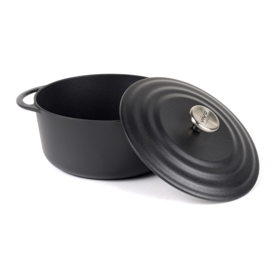 Villeroy & Boch Vivo Cast iron casserole Manuals