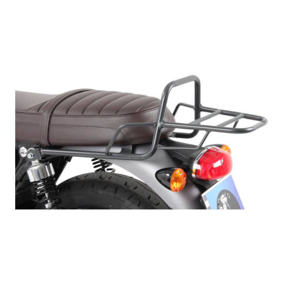 hepco & becker TRIUMPH Bonneville T 120 Quick Start Manual