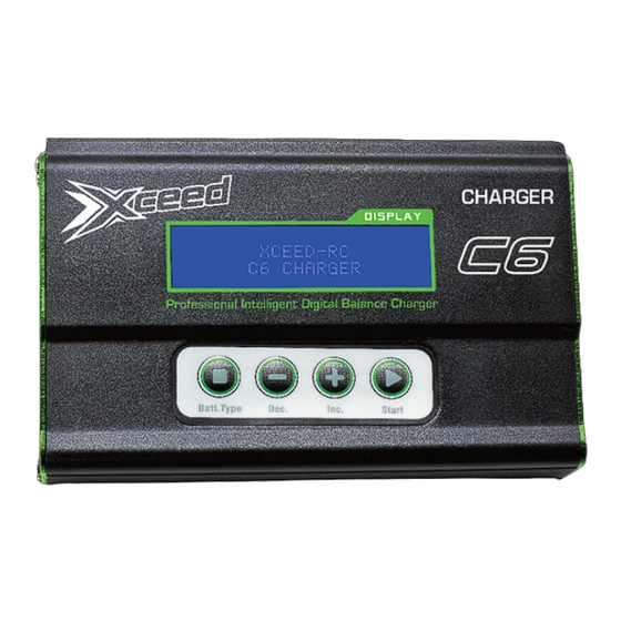 Xceed C6 Instruction Manual