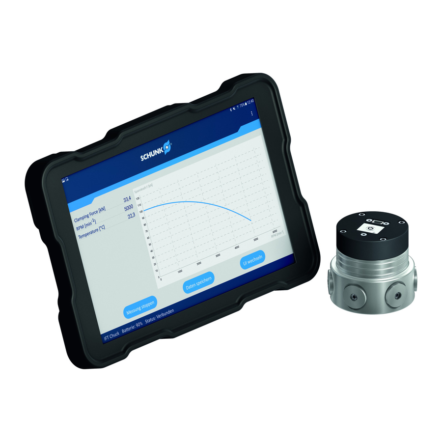 SCHUNK IFT Operating Instructions Manual