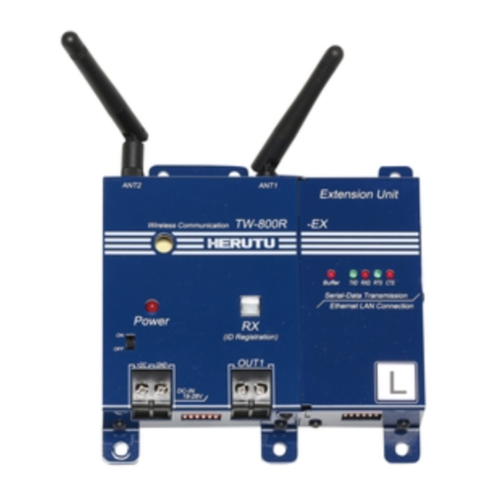 Herutu TW-800R-EXL Manuals