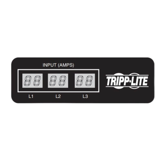 Tripp Lite PDU3V6H50 Manuals