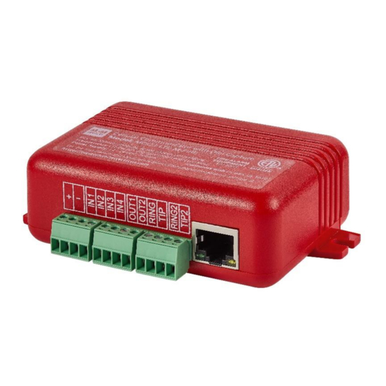 M2M MQ03-LTE-M-FIRE-AV Installation And Operation Manual