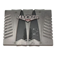 Kicker KX150.2 User Manual