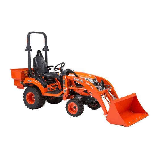 Kubota BX Series Operator's Manual