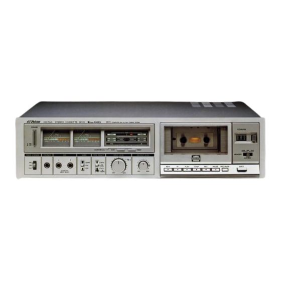 JVC KD-A66 Service Manual