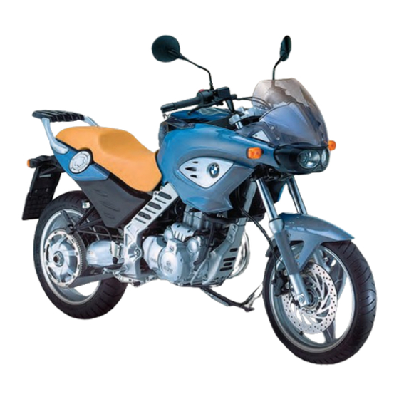 BMW Motorrad F 650 CS 2003 Manuals