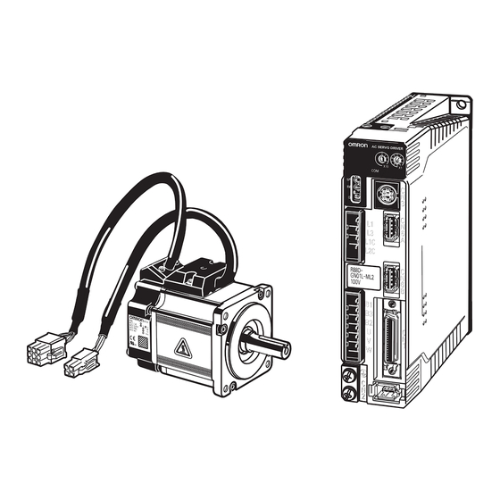 Omron OMNUC G User Manual