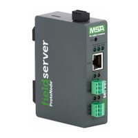 MSA NTI ProtoNode FPC-N54-2217 Installation And Operating Instructions Manual