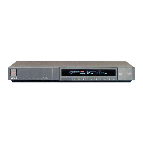 Akai AT-S7/L Service Manual