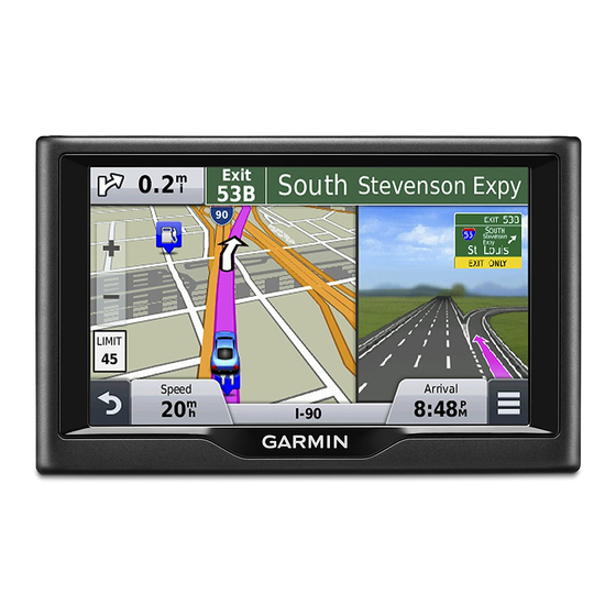 Garmin nuvi 68 Owner's Manual