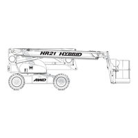 nifty Heightrider HR21 Operating/Safety Instructions Manual
