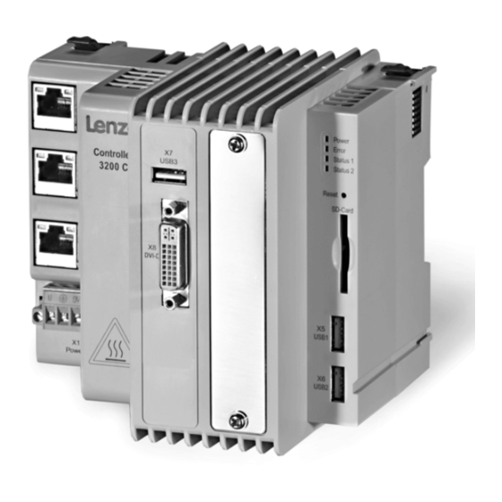 Lenze 3200 C Series Mounting Instructions