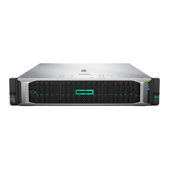 Hewlett Packard Enterprise ProLiant DL380 Gen10 Plus Manuals