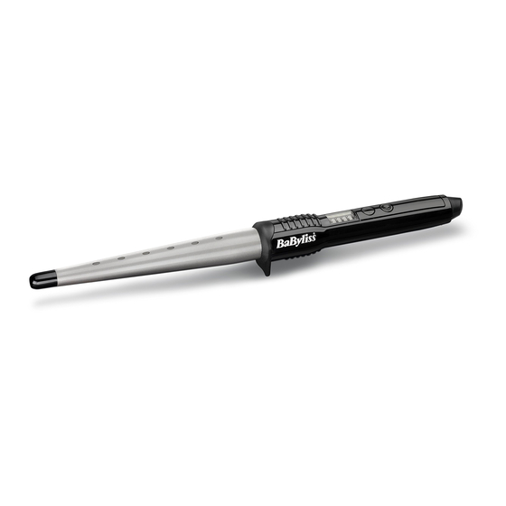 BaByliss Curling Wand Pro Manual
