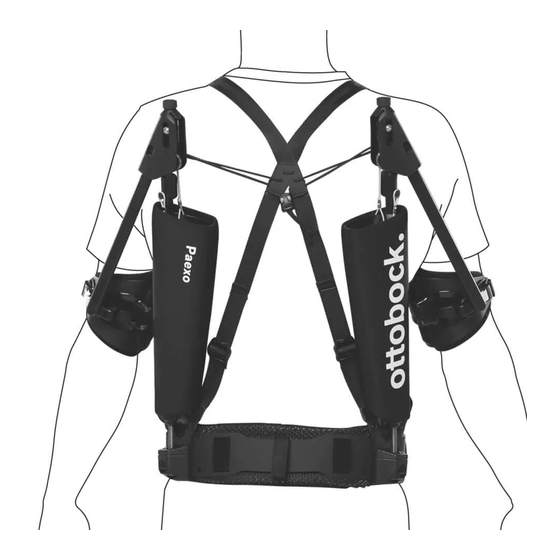 Otto Bock Paexo Shoulder Quick Manual