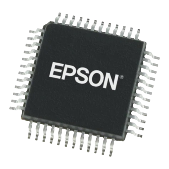 Epson S1C17W12 Manuals