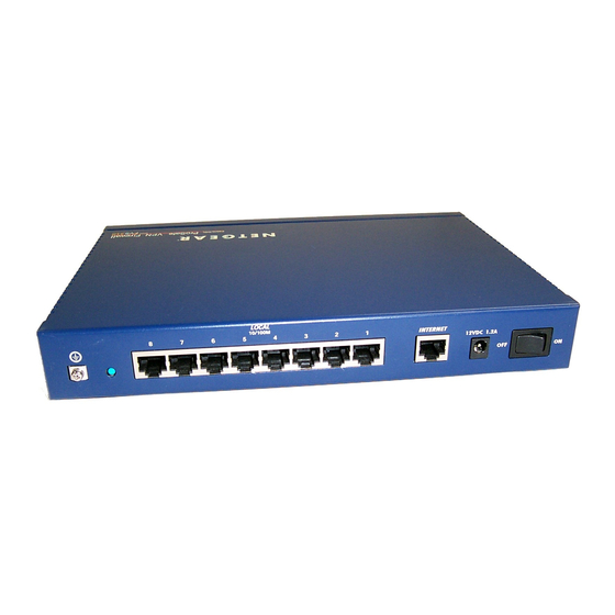 NETGEAR FVS318 - ProSafe VPN Firewall Router Reference Manual