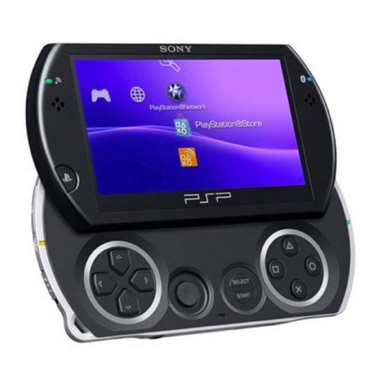 Sony PSP-N1002 Manuals