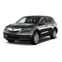Acura MDX 2015 Owner's Manual