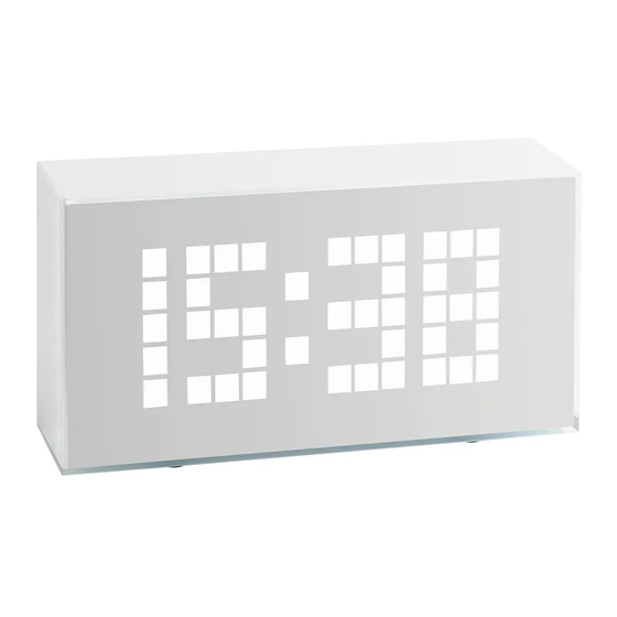 TFA TIME BLOCK Digital Alarm Clock Manuals
