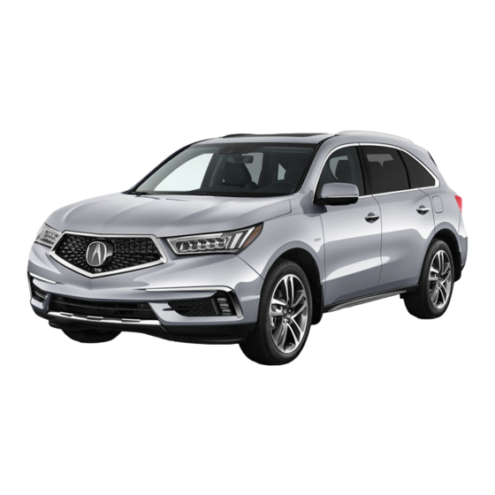Acura MDX Owner's Manual