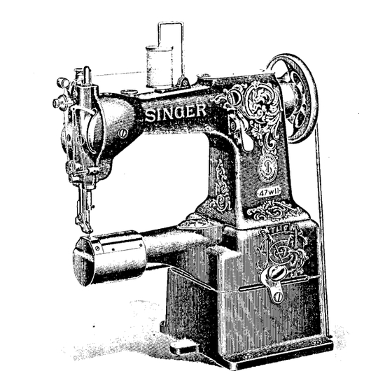 Singer 47W11 Parts List