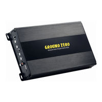 Ground Zero GZIA 4115HPX-II Owner's Manual
