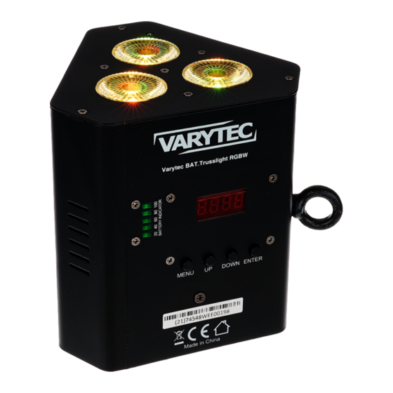 Varytec BAT.Trusslight RGBW User Manual