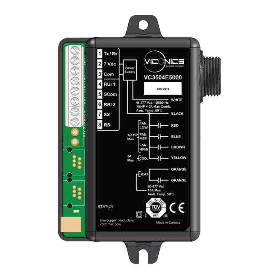 Viconics VC3000 Series Installation Manual
