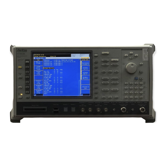 Anritsu MT8820C Application Note