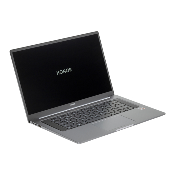 honor MagicBook 16 Quick Start Manual