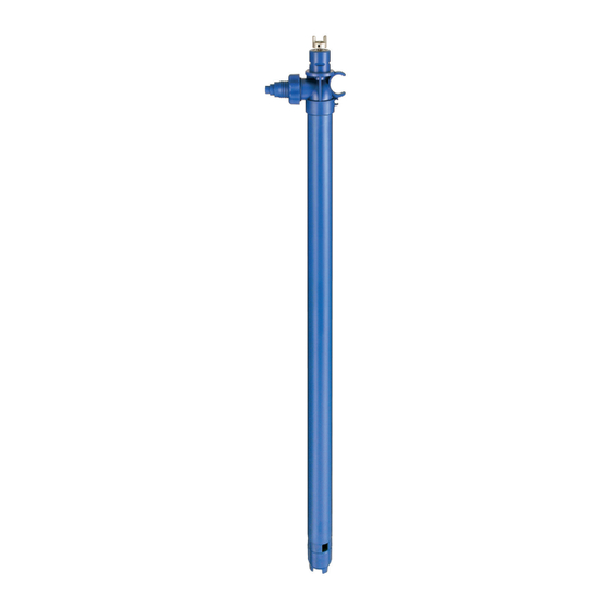 Finish Thompson PF Series Operation-Installation-Parts Manual