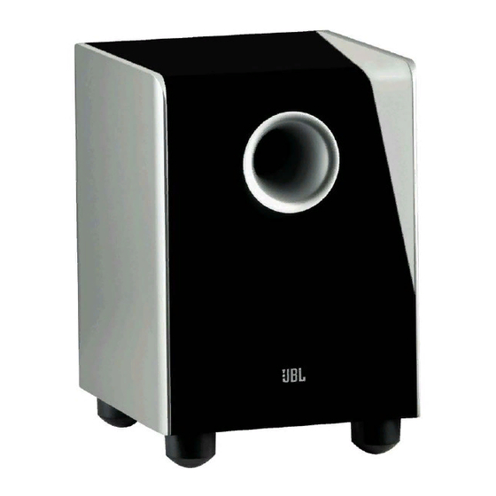 JBL CSB5 Owner's Manual