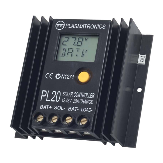 Plasmatronics PL20 Reference Manual