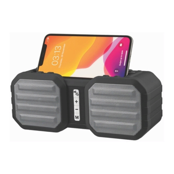 Coby CSTW-43FD Bluetooth Portable Speaker Manuals