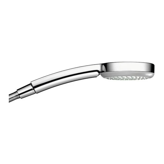 Hans Grohe Verso Mono 28722000 Assembly Instructions Manual