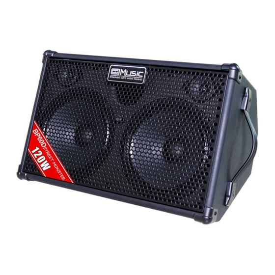 Cool music BP-60D Manual