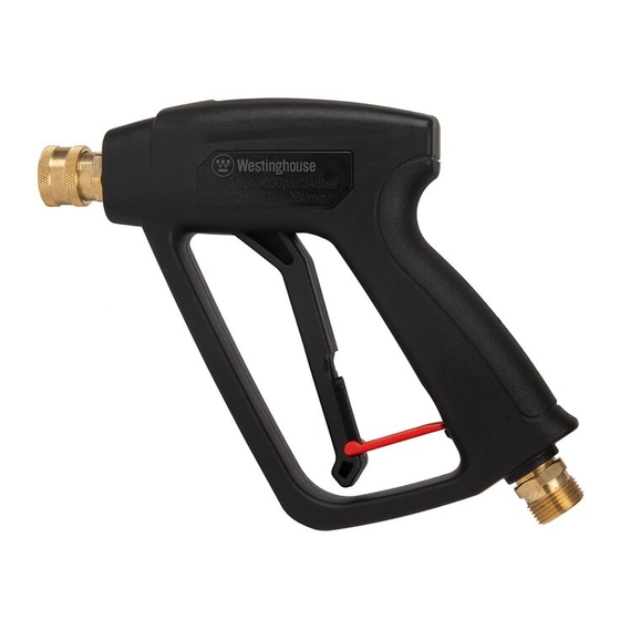 Westinghouse PWSG 3600 Quick Start Manual