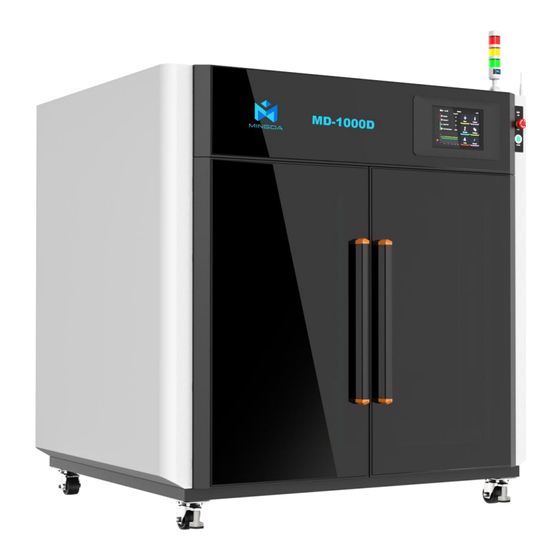 Mingda MD-600D User Manual